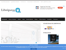 Tablet Screenshot of libropatas.com